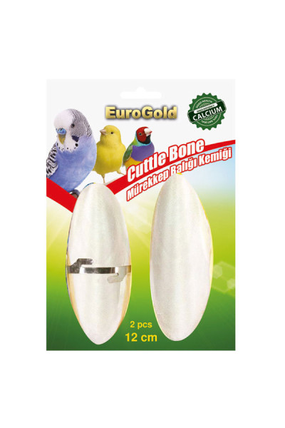 EUROGOLD 3032 MÜREKKEP BALIGI KEMİGİ 2'Lİ 12 CM